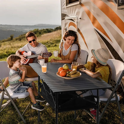 Portable Aluminum Picnic Table/ Desk