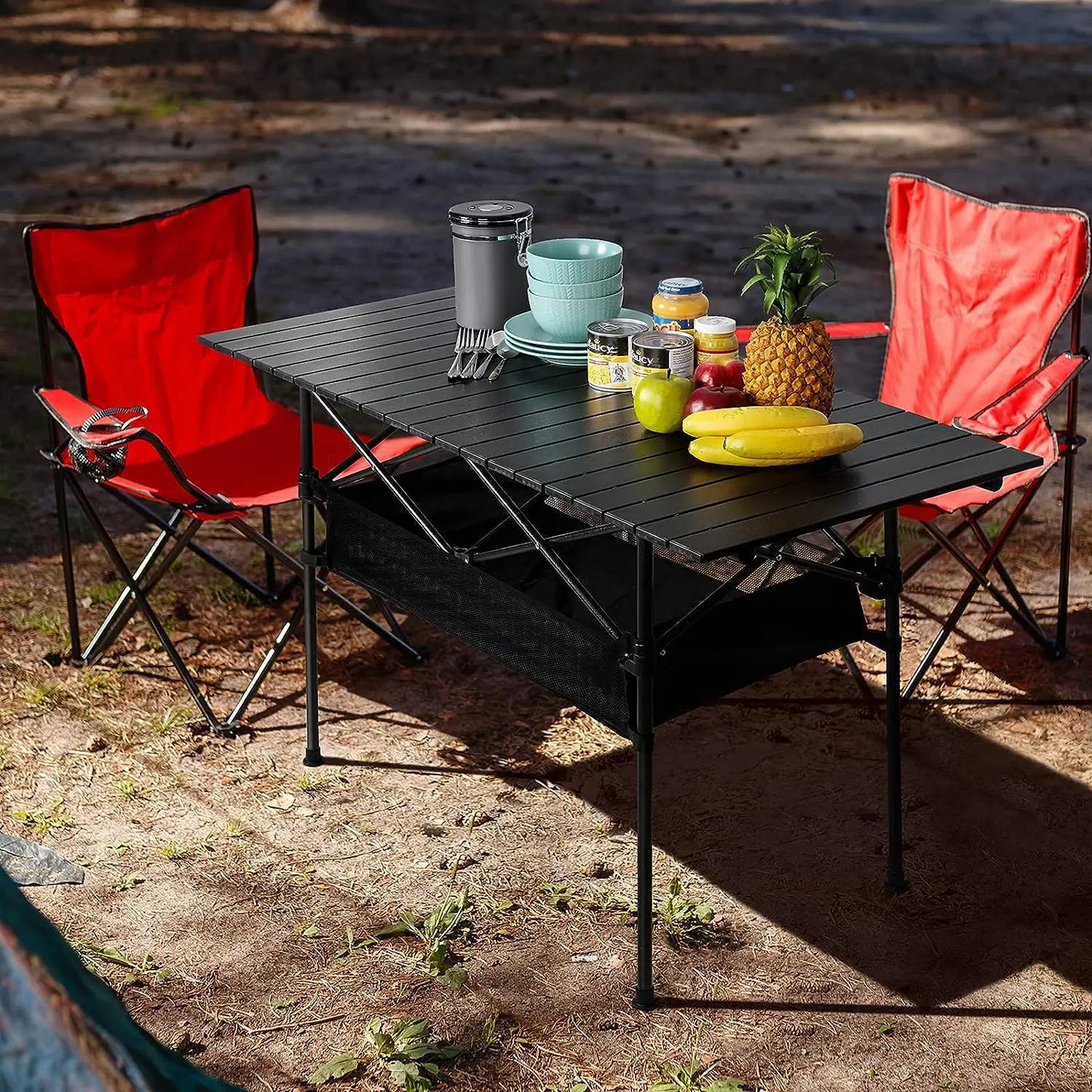 Portable Aluminum Picnic Table/ Desk