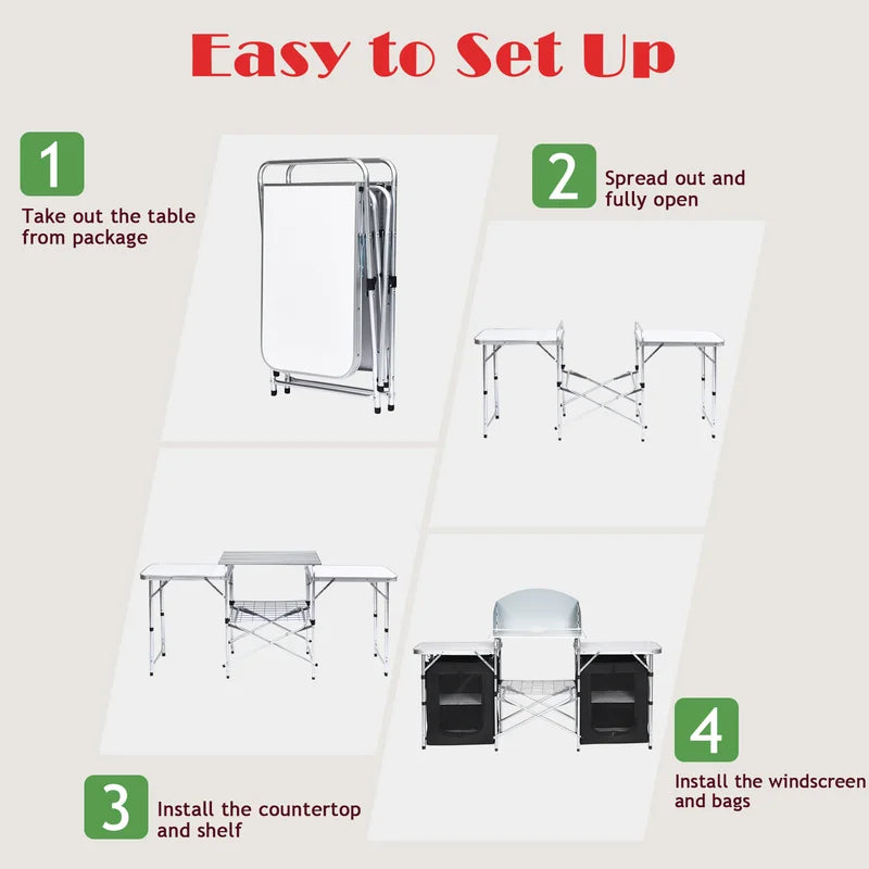 Aluminum Camping Table