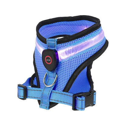 Benepaw Rechargeable LED Light Dog Harness